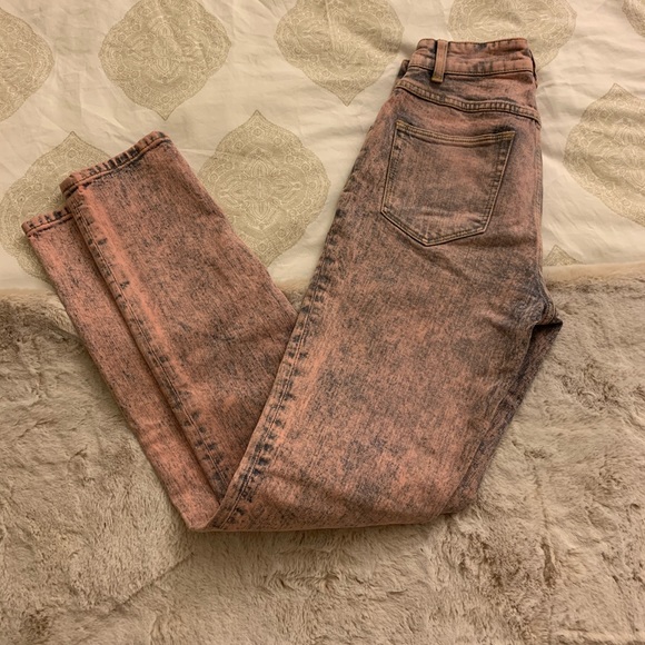 La Vie Rebecca Taylor Ines Pink Acid Jeans - Picture 4 of 8